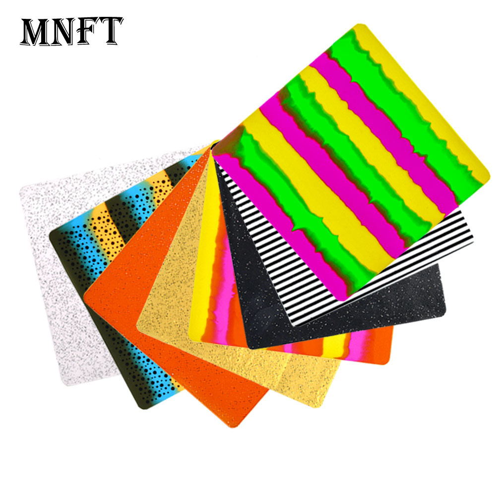 MNFT 5Pcs Silicone Sheet Film  - Fishing Lure Spinnerbait avaliação e preço