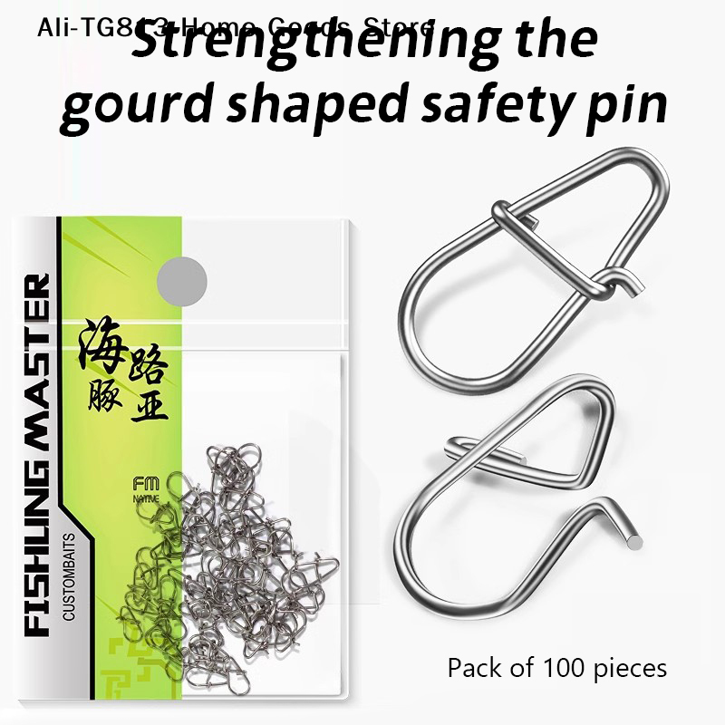 [TG813]100Pcs Fishing Clips Fa - Fishing Lure Crankbait avaliação e preço