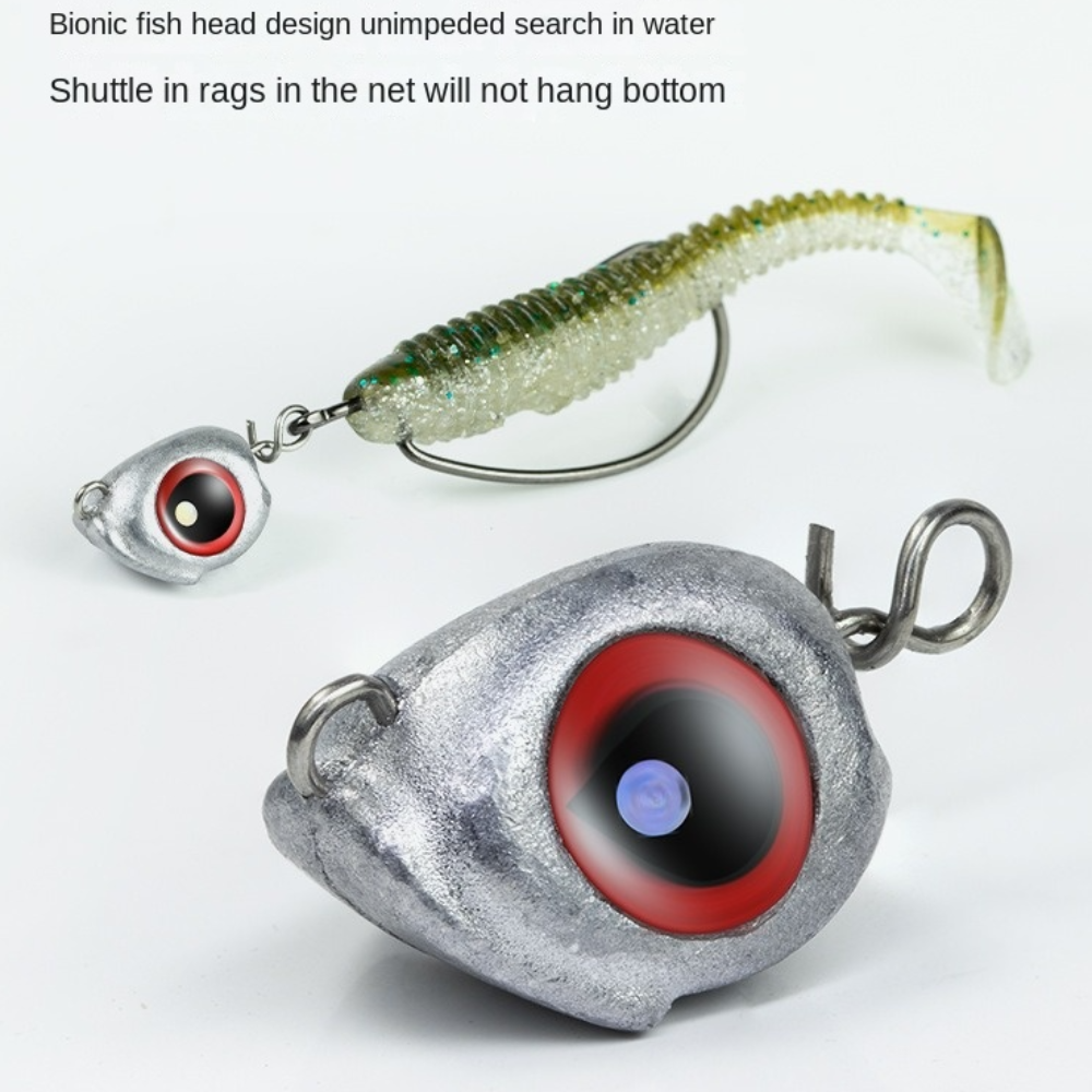 10pcs 3.5g/5g/7g/10g Swimbait  - Fishing Lure Jig avaliação e preço