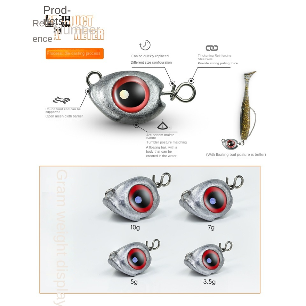 10pcs 3.5g/5g/7g/10g Swimbait  - Fishing Lure Jig avaliação e preço