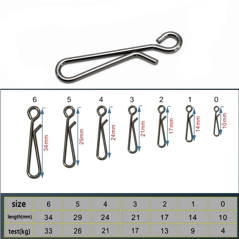 100pcs Saltwater Fishing Stain - Fishing Lure Accessories avaliação e preço