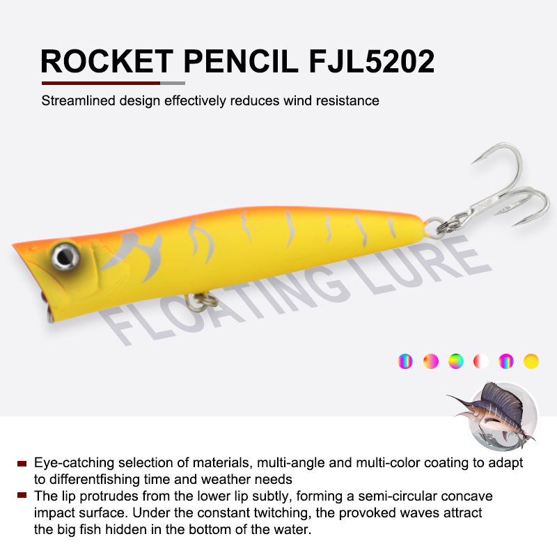 FJORD 140mm 51g Popper Fishing - Fishing Lure Buzzbait avaliação e preço