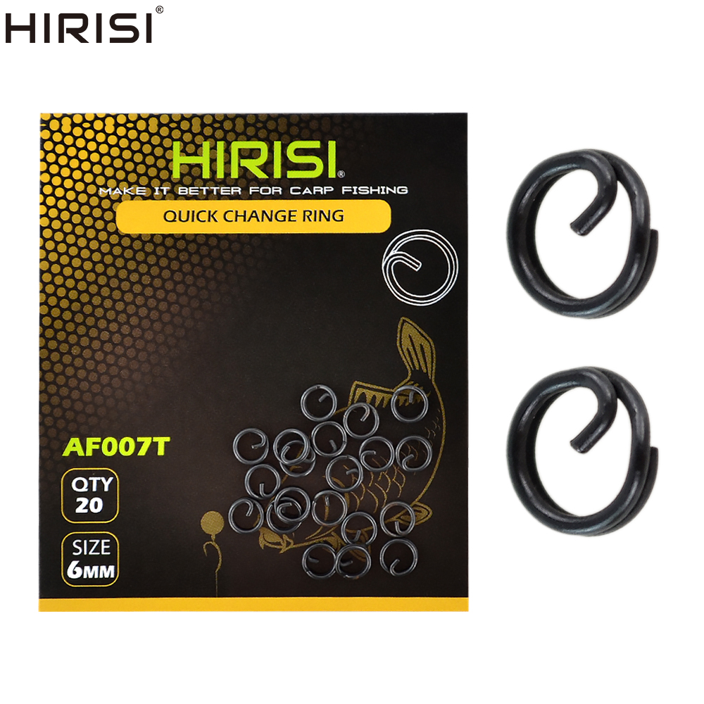 20pcs Carp fishing split rings - Fishing Lure Accessories avaliação e preço