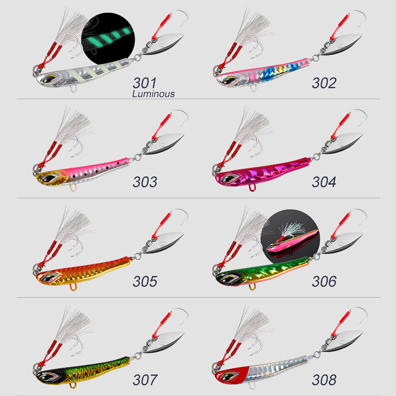 Noeby Blade Jig Lure 21g 28g 4 - Fishing Lure Blade Bait avaliação e preço