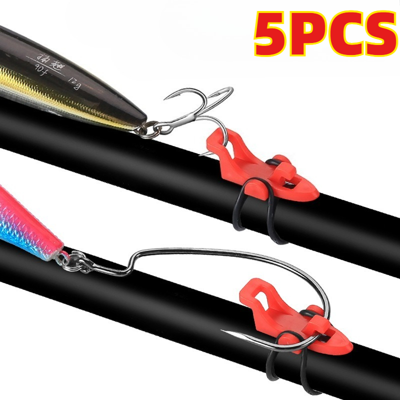 5pcs Fishing Rod Pole Hook Kee - Fishing Lure Jig avaliação e preço