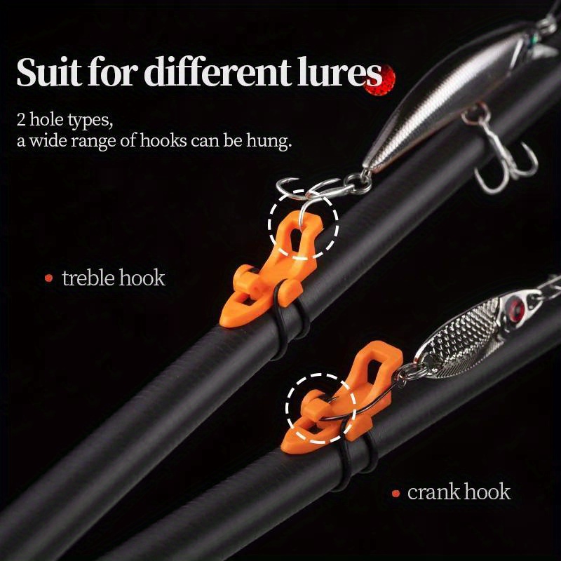 5pcs Fishing Rod Pole Hook Kee - Fishing Lure Jig avaliação e preço