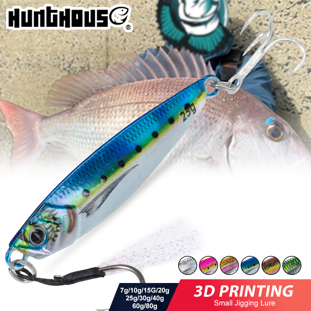 Hunthouse Metal Jig Fishing Lu - Fishing Lure Spinnerbait avaliação e preço