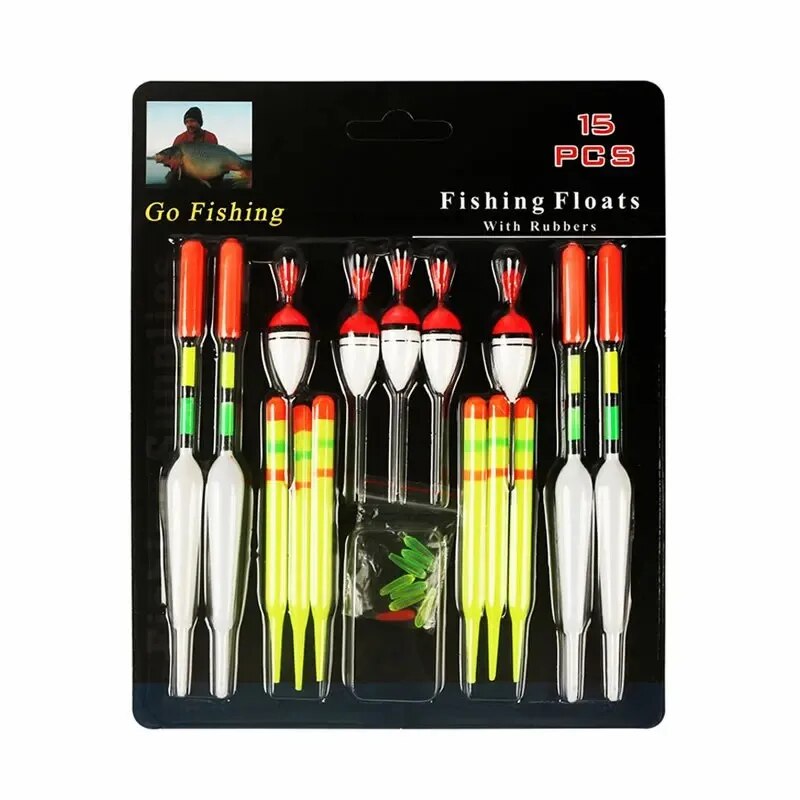 Fishing Float Set 15pc Profess - Fishing Lure Topwater avaliação e preço