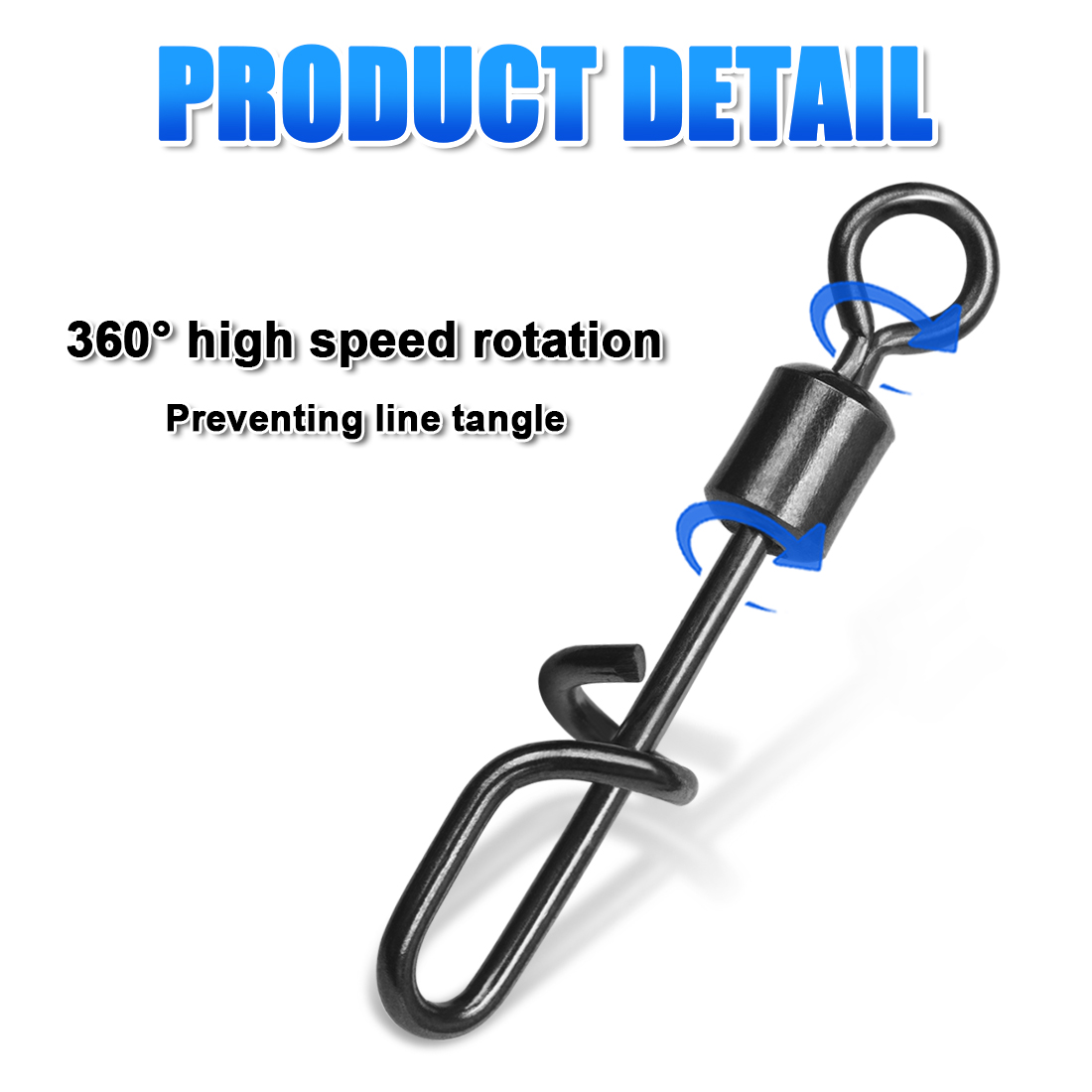 FishTrip Fishing Swivel Snap T - Fishing Lure Accessories avaliação e preço