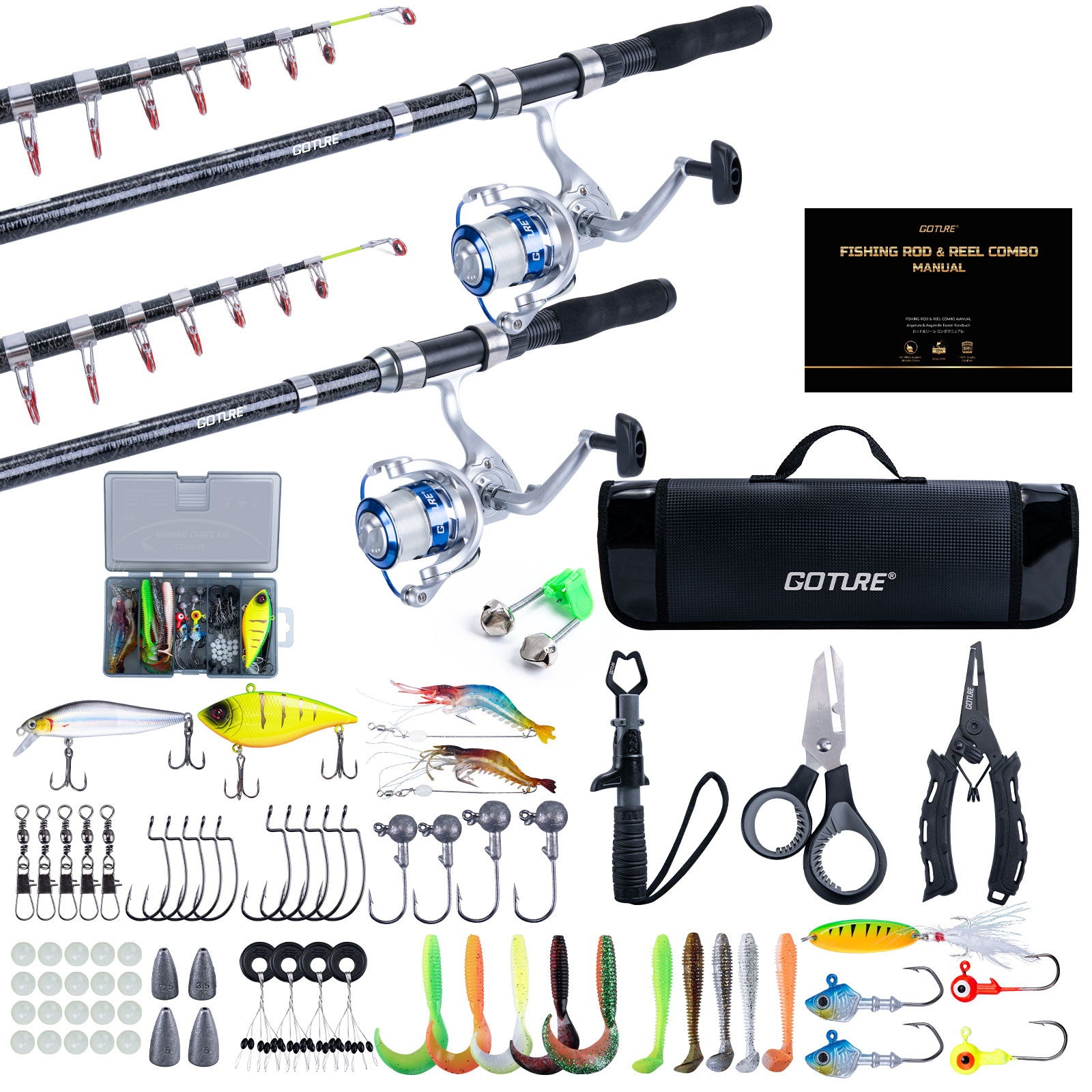 Goture Double Spinning Fishing - Fishing Lure Buzzbait avaliação e preço