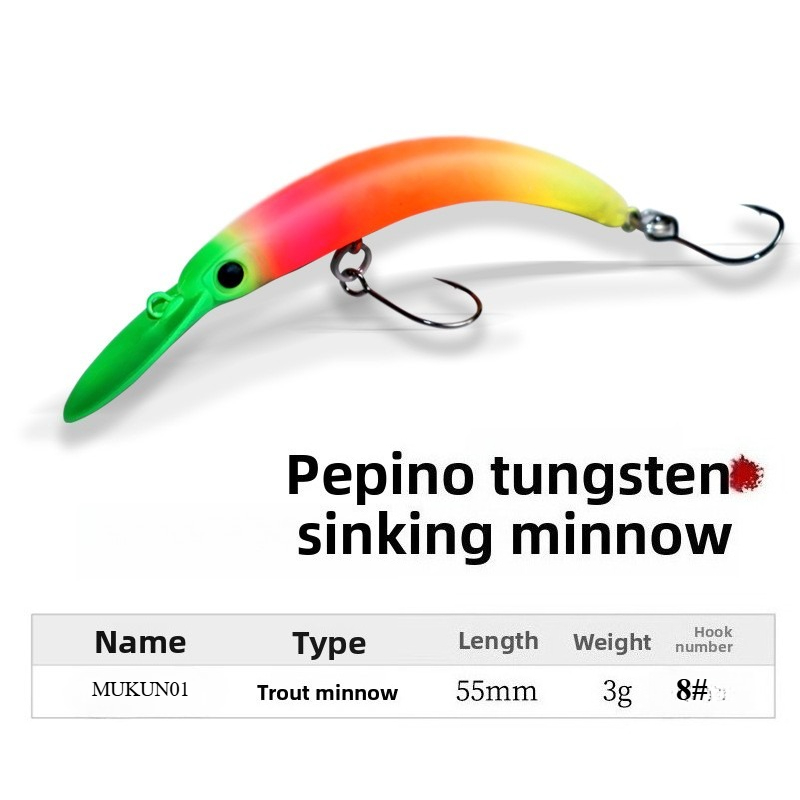 MUKUN 1PCS Mini Minnow Wobbler - Fishing Lure Popper avaliação e preço