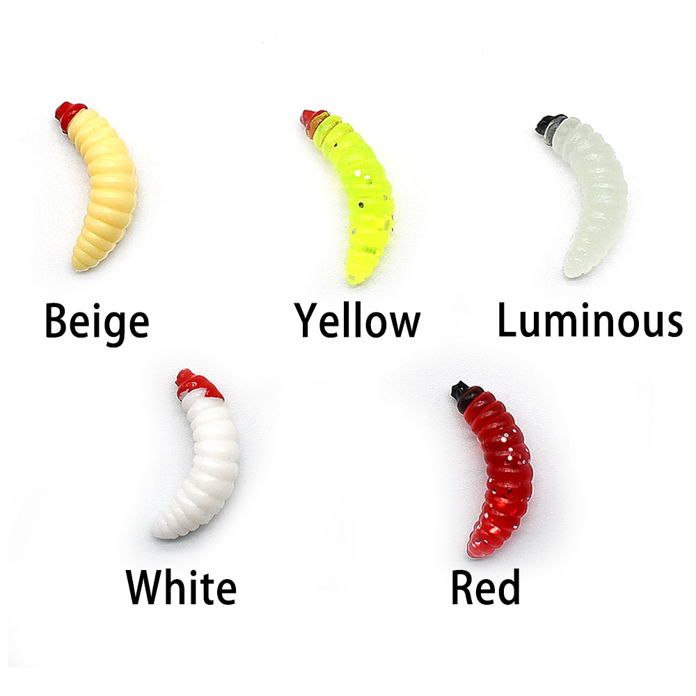 125Pcs Earthworm Fishing Bait  - Fishing Lure Soft Plastic avaliação e preço