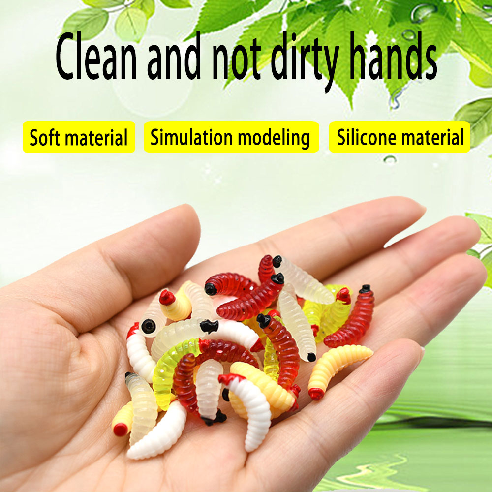 125Pcs Earthworm Fishing Bait  - Fishing Lure Soft Plastic avaliação e preço
