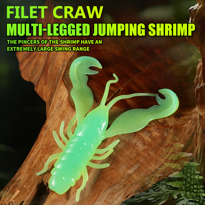 2023 Supercontinent Filet Craw - Fishing Lure Soft Plastic avaliação e preço