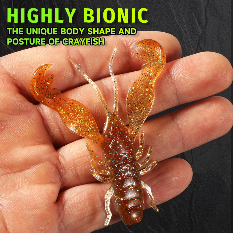 2023 Supercontinent Filet Craw - Fishing Lure Soft Plastic avaliação e preço