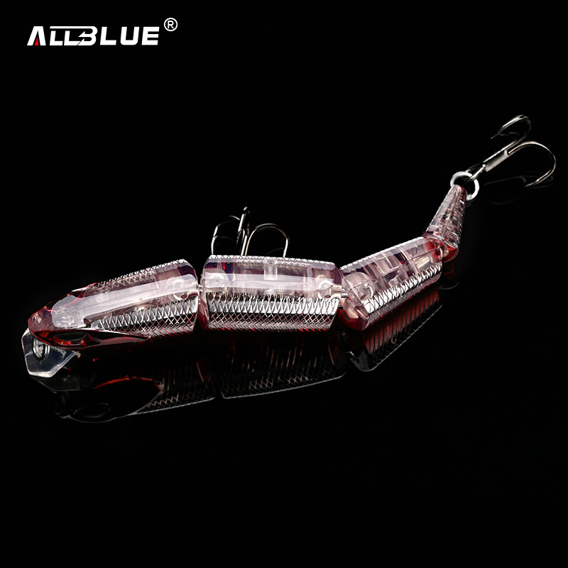 ALLBLUE Professional Jointed S - Fishing Lure Jerkbait avaliação e preço
