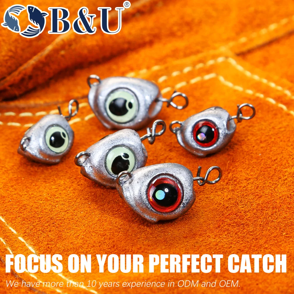 B&U Swing Jig head cheburashka - Fishing Lure Jig avaliação e preço
