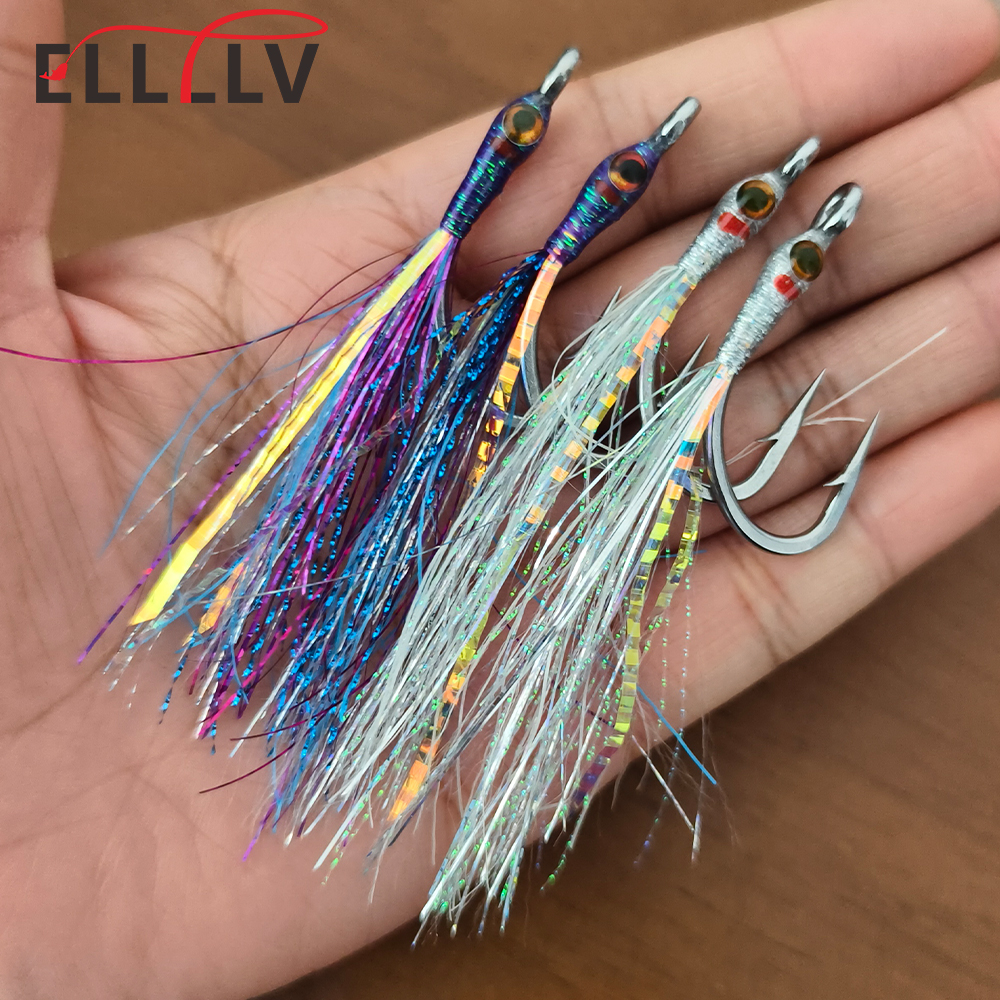 Saltwater Minnow Fly 4/0 Stain - Fishing Lure Swimbait avaliação e preço