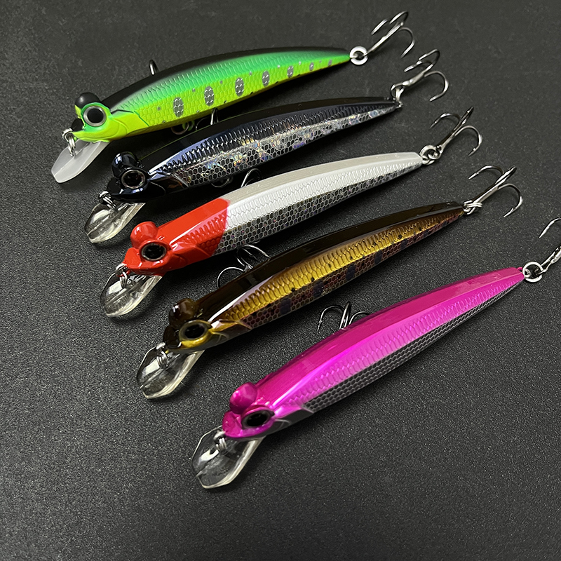 90mm 10g Slow Sinking Jerkbait - Fishing Lure Jerkbait avaliação e preço